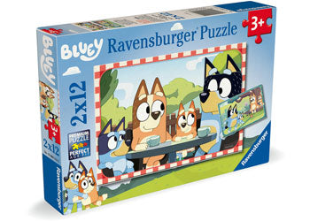 Ravensburger - Fun With Bluey 2x12 piece Puzzle image 4