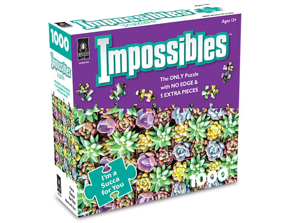Impossibles Succulent Puzzle 1000pc image 0