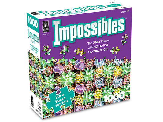 Impossibles Succulent Puzzle 1000pc image 0