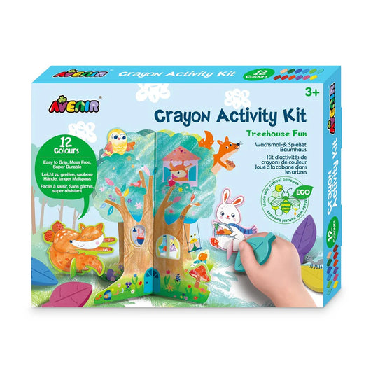 Avenir - Crayon Activity Kit - Treehouse Fun image 0