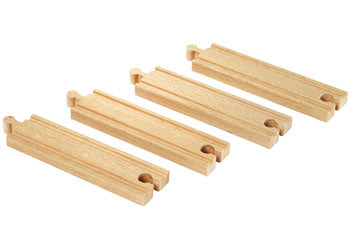 Brio - Medium Straight Tracks 4 pieces image 1