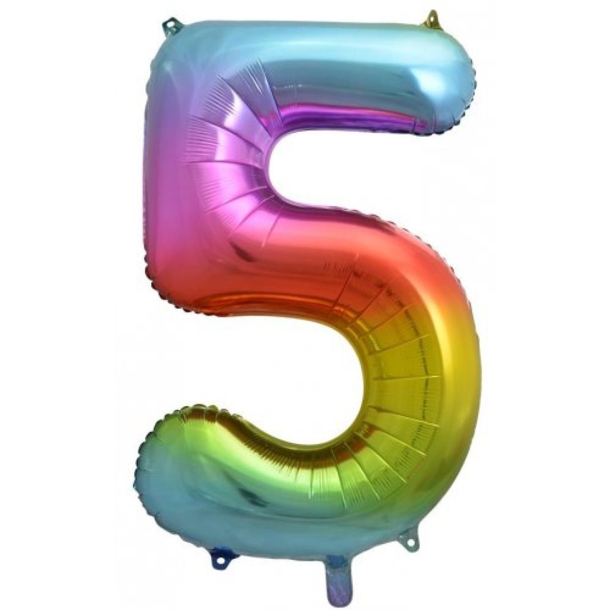 Helium Number Shaped Foil Balloon image 4