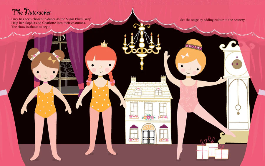 Sticker Dress-Up Book - Ballerina Vol. 2 image 2