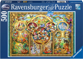 Ravensburger Disney Family Puzzle 500 pc image 0