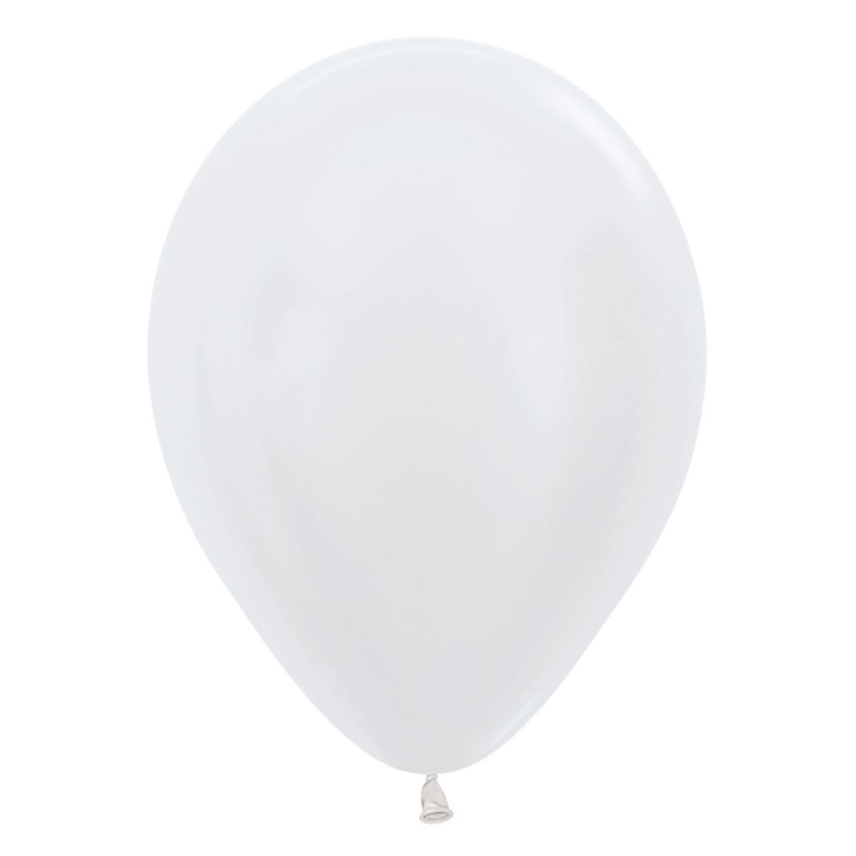 Helium Latex Balloon- Black/White image 2