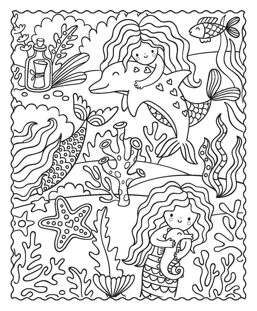 Markerific - Activity Folder - Mermaid image 6