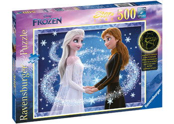 Ravensburger - Disney Starline Sisters Anna & Elsa 500p image 1