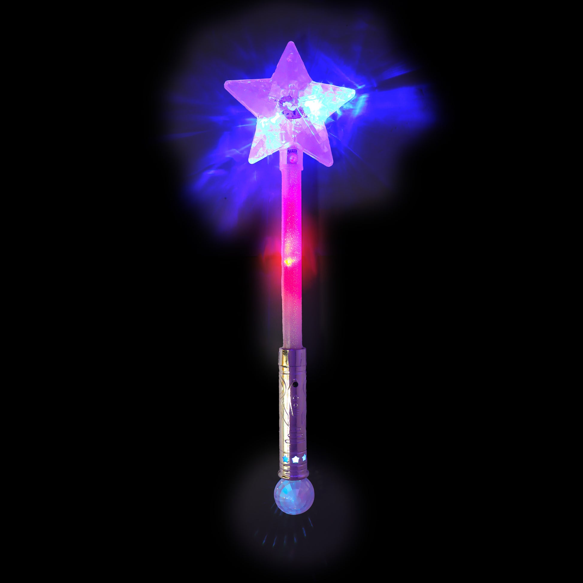 Pink Poppy Magical Star Light Up Wand image 3