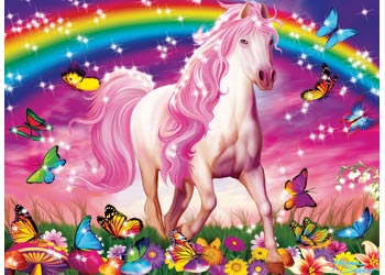 Ravensburger - Horse Dream Puzzle Glitter 100 piece image 1