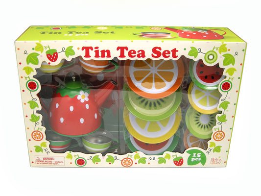 Kaper Kidz - Fruit Tin Tea Set 15pcs image 0