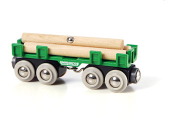 BRIO - Lumber Loading Wagon 4 pieces image 1
