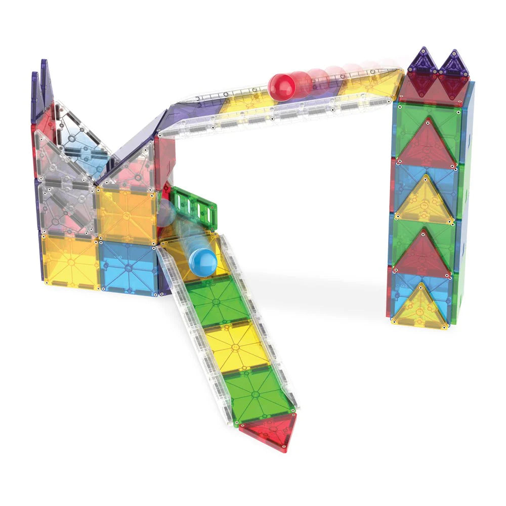 MAGNA-TILES - Rail Racers Deluxe - 90 Piece image 1