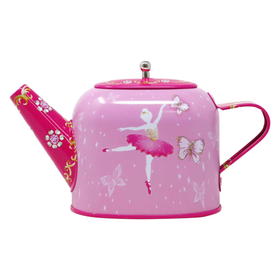 Pink Poppy - Butterfly Ballet Tin Tea Set image 6
