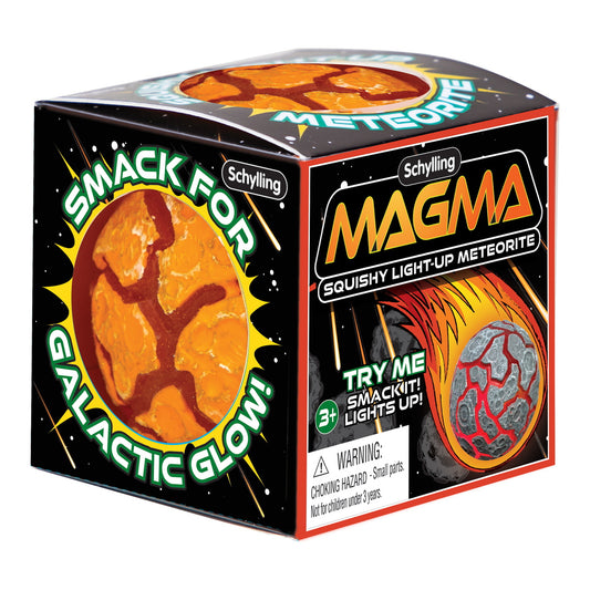 Nee Doh Magma Ball - Light Up Squishy  Meteorite image 0