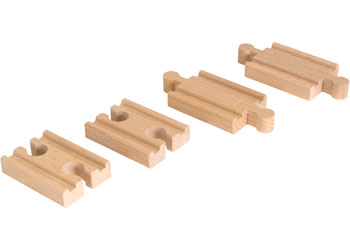 Brio - Mini Straight Track Pack 4 pc image 1