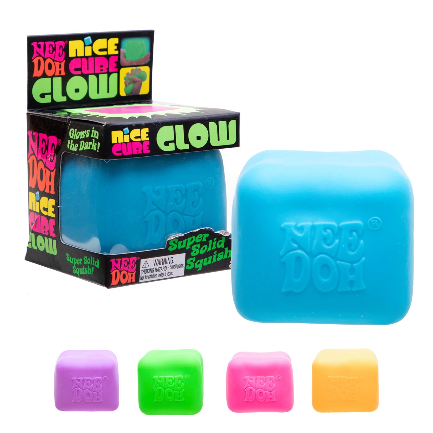 Nee Doh Glow in the Dark Nice Cube image 6