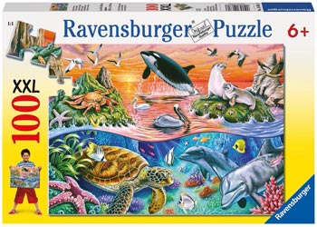 Ravensburger - Beautiful Ocean Puzzle 100pc Puzzle image 0