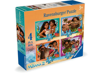 Ravensburger - Disney Moana 2 - 4 pack image 5