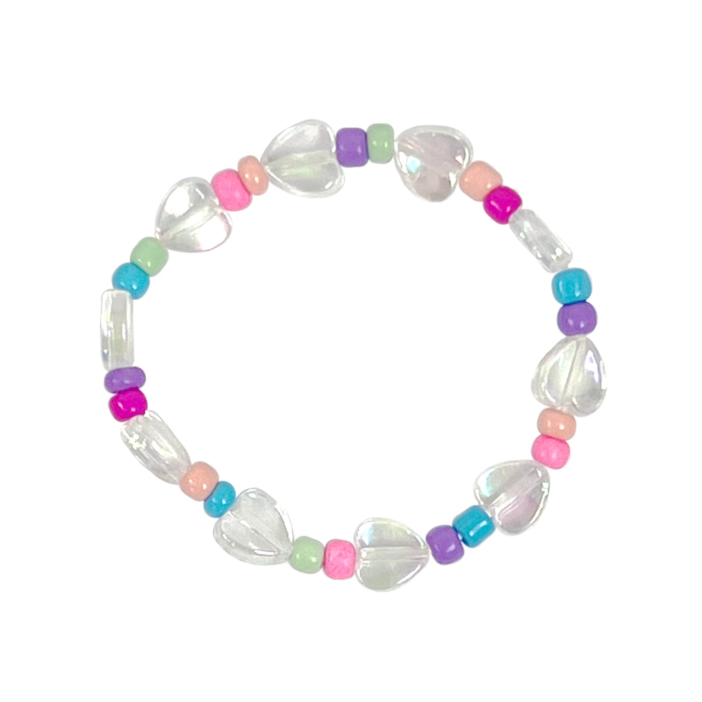 Pink Poppy Unicorn Necklace & Bracelet image 1