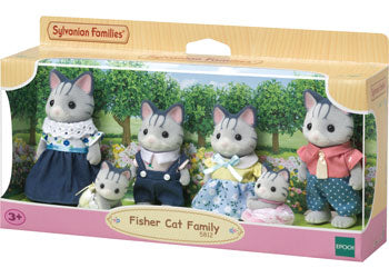 Sylvanian Families - Fisher Cat Family image 0