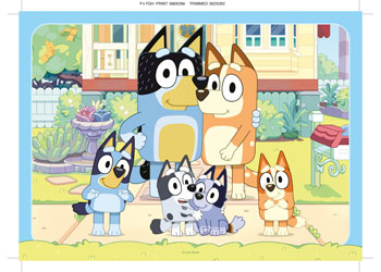 Ravensburger - Bluey Gotta Be Done! Puzzle 4x42pc image 4