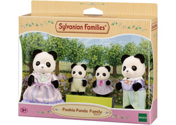 Sylvanian Families - Pookie Panda Family image 0