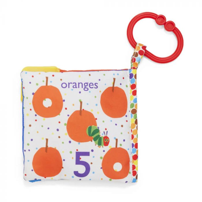 The Very Hungry Caterpillar - Let's Count Soft Teether Book image 3