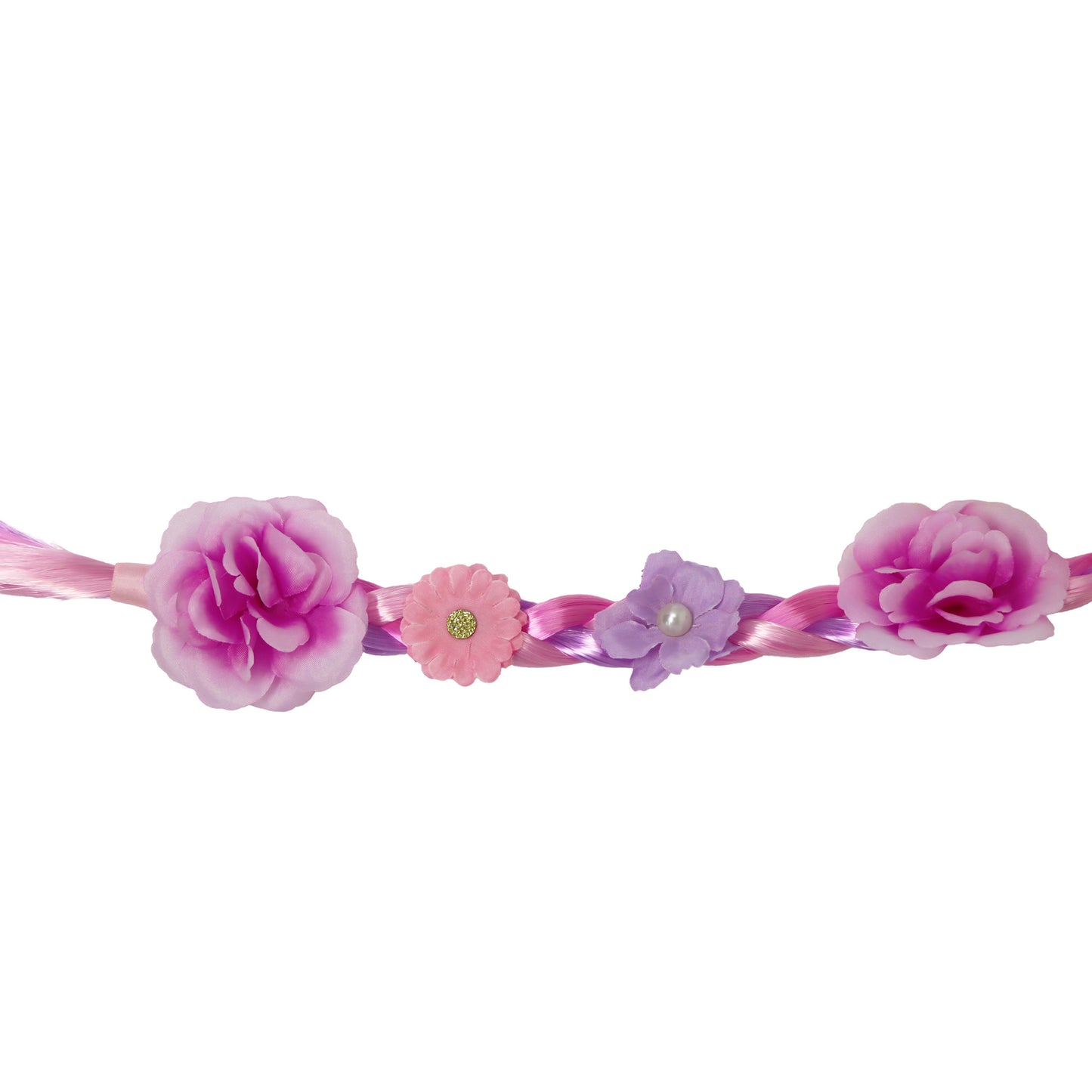 Pink Poppy Princess Braided Hair Headband image 4