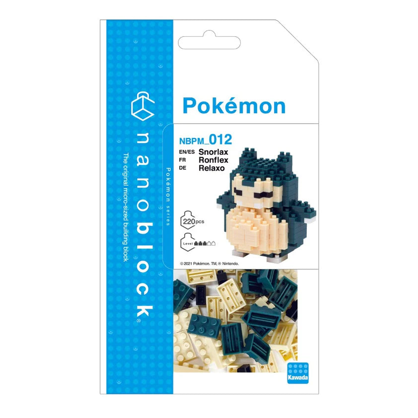 Nanoblock - POKEMON - SNORLAX image 1