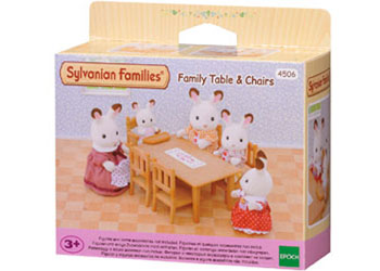 Sylvanian Families - Family Table and Chairs image 0