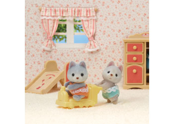 Sylvanian Families - Husky Twins image 1
