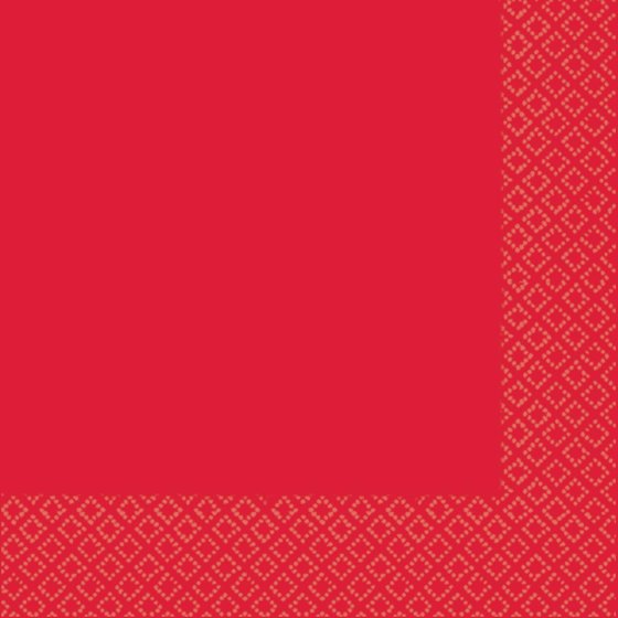 Lunch Napkins 40 Pack 2 PLY - Apple Red image 0