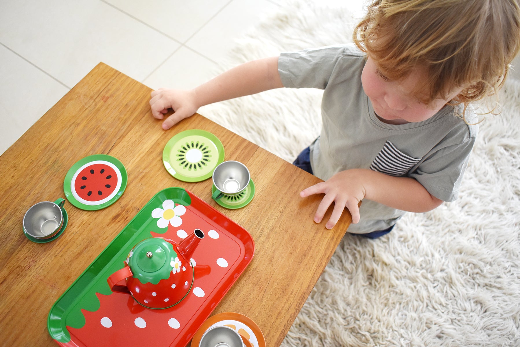 Kaper Kidz - Fruit Tin Tea Set 15pcs image 3