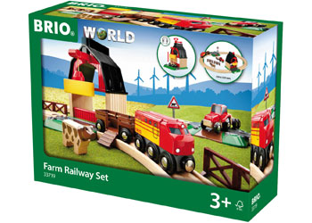 Brio - Farm Railway Set 20 pieces image 0