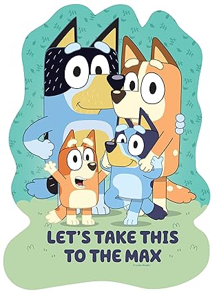 Ravensburger - Bluey Lets Do This Shape Puzzle 10 12 14 16pc image 1