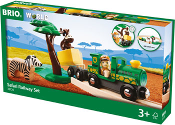 Brio - Safari Railway Set 17 pieces image 0