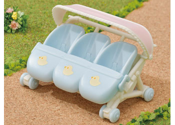 Sylvanian Families - Triplets Stroller image 1