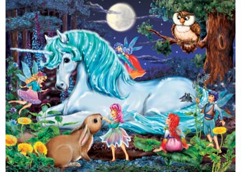 Ravensburger - Enchanted Forest Puzzle 100 piece image 1