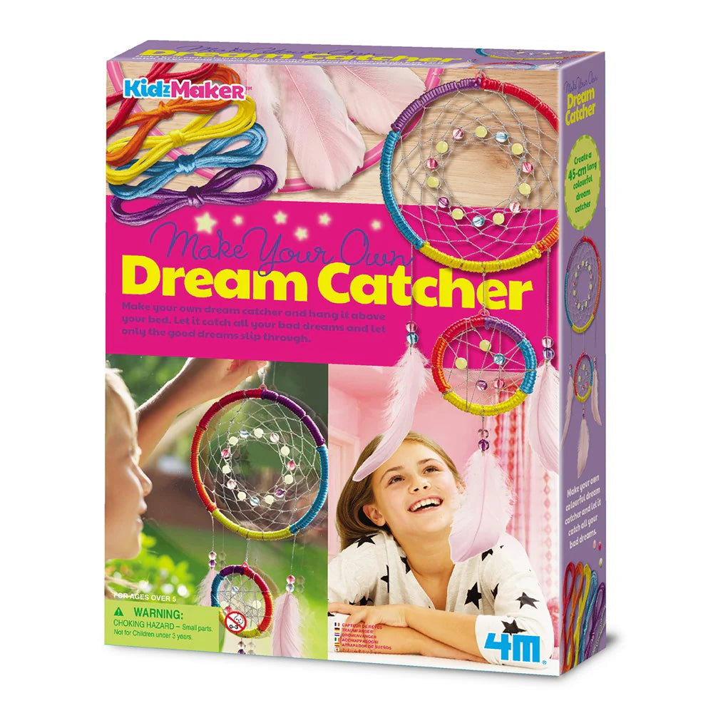 4M - KidzMaker - Make Your Own Dream Catcher image 0