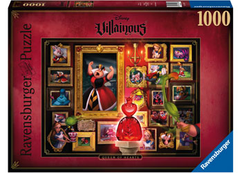 Ravensburger - Disney Villainous Queen Of Hearts 1000p image 0