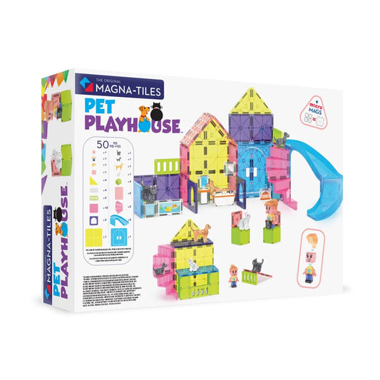 MAGNA-TILES - Pet Playhouse - 50 Piece image 0