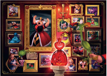 Ravensburger - Disney Villainous Queen Of Hearts 1000p image 1