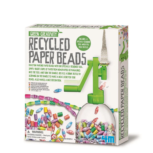 4M - Green Science - Recycled Paper Beads image 0