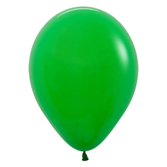 Helium Latex Balloon- Green image 0