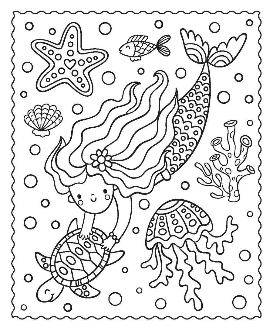 Markerific - Activity Folder - Mermaid image 5