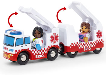 Brio - Rescue Ambulance 4 pieces image 4