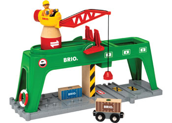 Brio - Container Crane 6 pieces image 1
