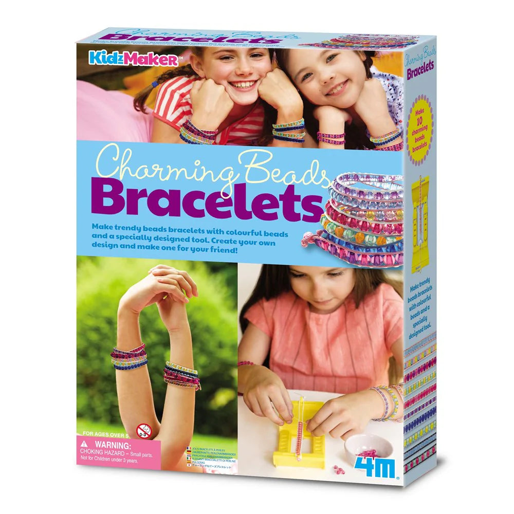 4M - KidzMaker - Charming Beads Bracelets image 0