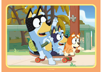 Ravensburger - Bluey Let's Do This 12/16/20/24pc Puzzle image 1