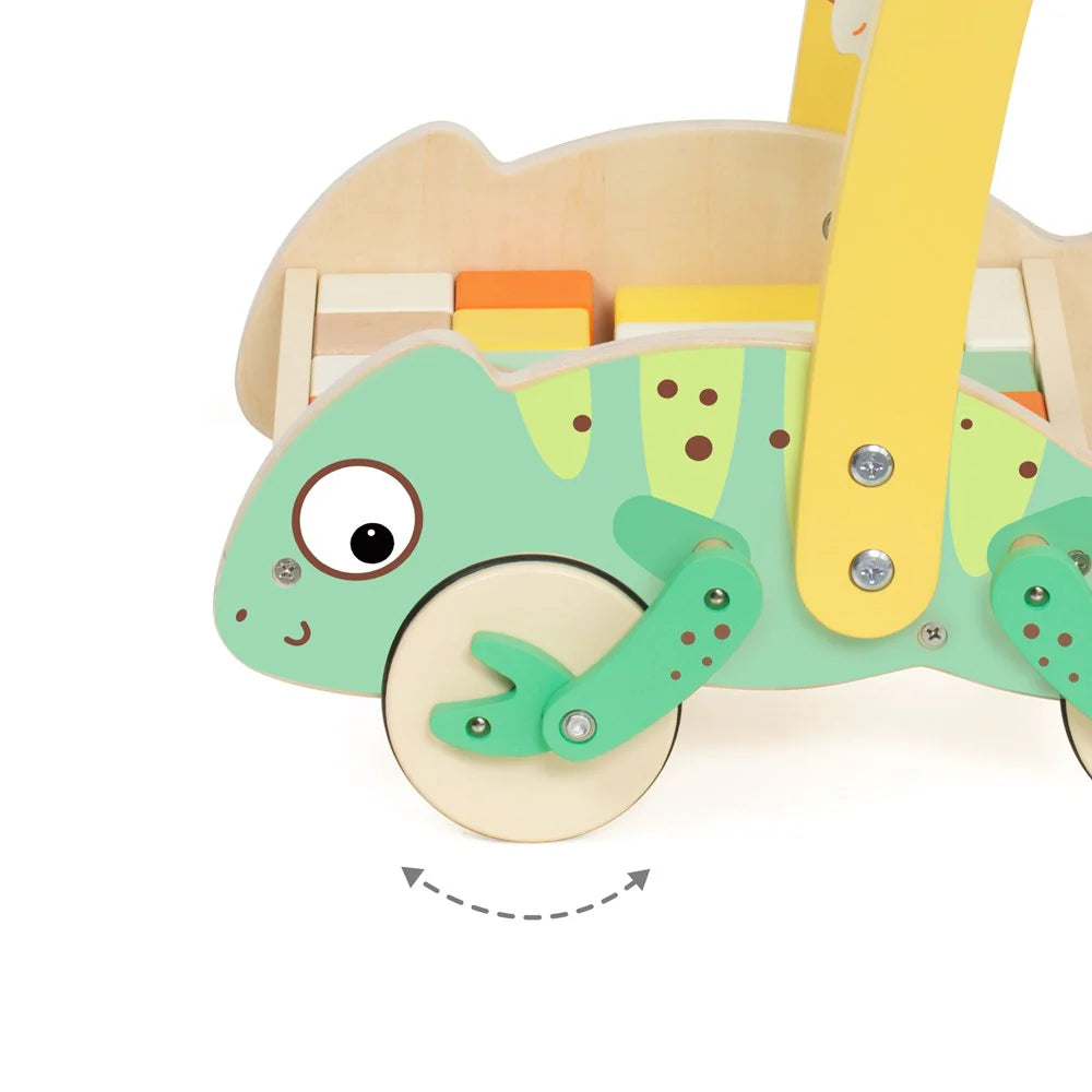 Classic World - Baby Walker with Blocks image 2